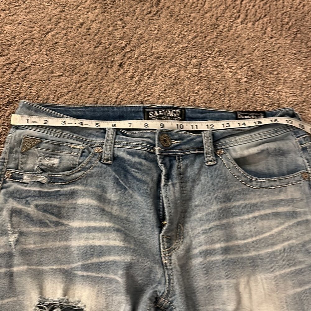 🔥Salvage like new denim from buckle size 36 x29.5 - Picture 7 of 7